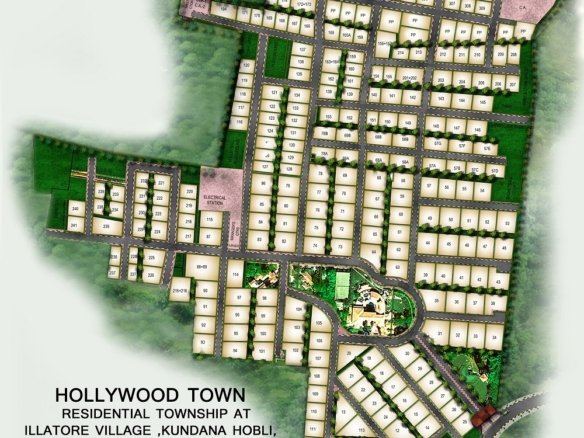 Hollywood Town Master Layout